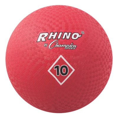 A red round ball from rhino