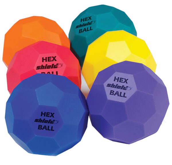 #837 HEX BALL RAINBOW