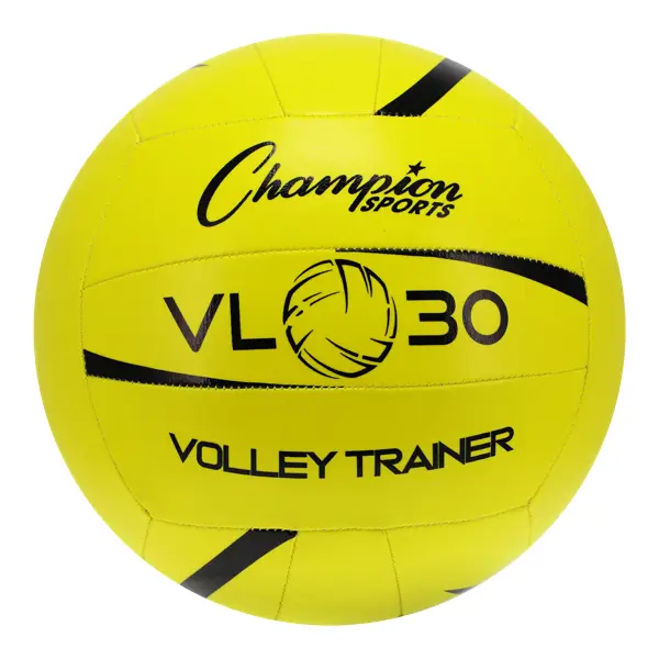 Yellow color training volleyball
